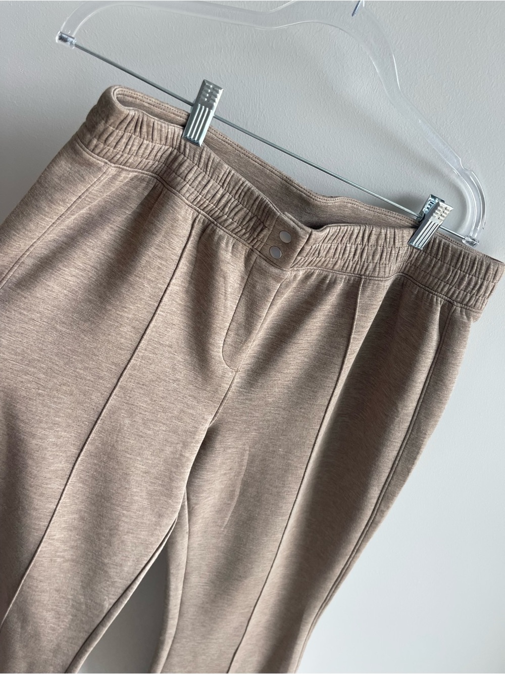 SPANX Air Essentials Tan Wide-Leg Pants - Picture 2 of 4